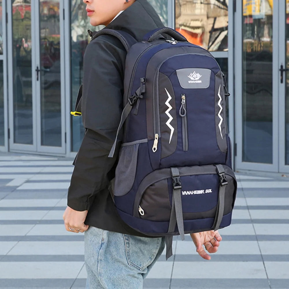 Hiking Backpack 60L Water-resistant Camping Backpack G119340