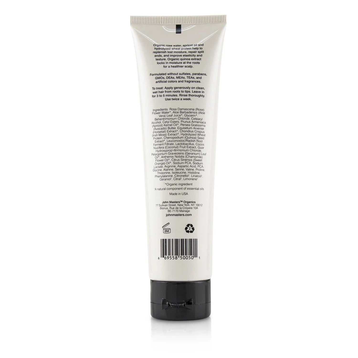 Hair Mask with Rose & Apricot 148ml Z31912