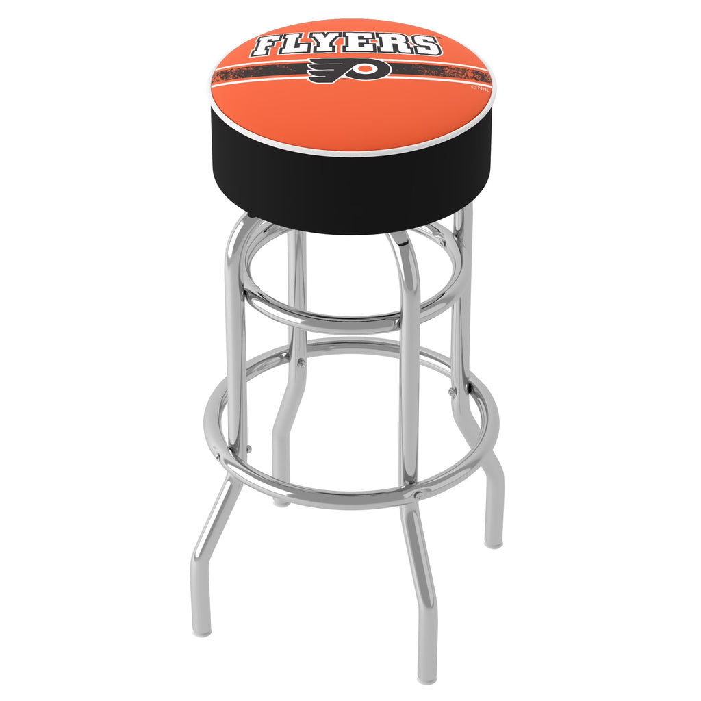 Philadelphia Flyers Logo Bar Stool with Padded Seat U240