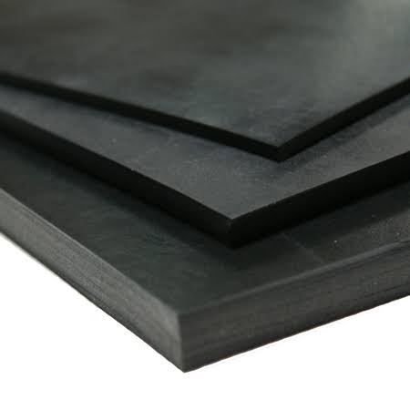 Black Nitrile Sheets 1/8x22 x 3 ft W x 10 ft L H659