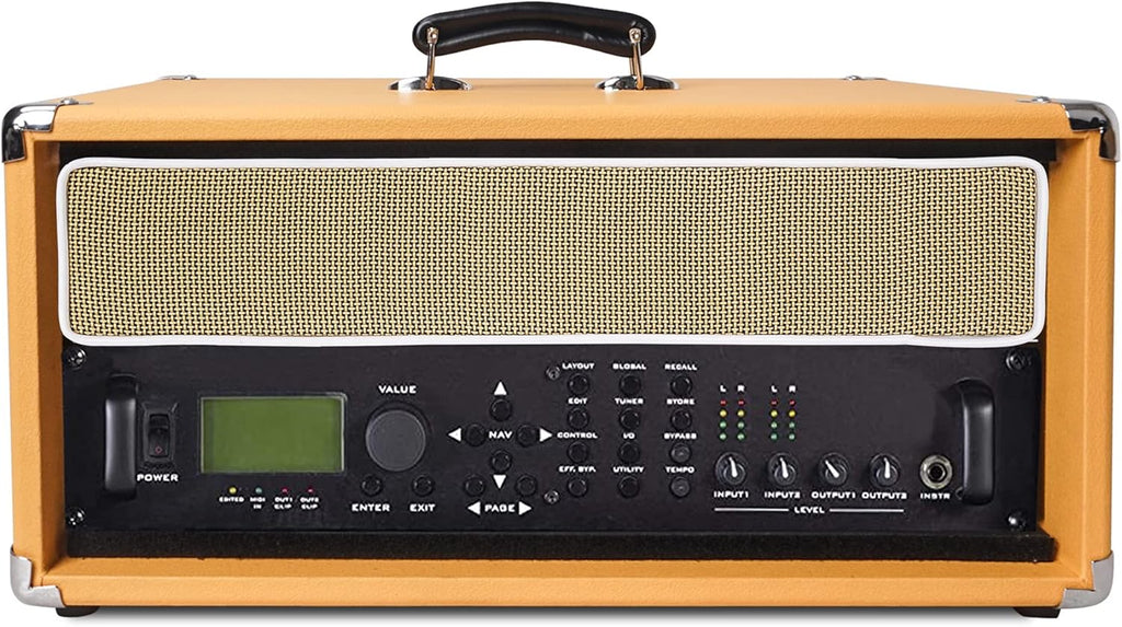 Black 4U Amp Rack Case with Rubber Feet W326