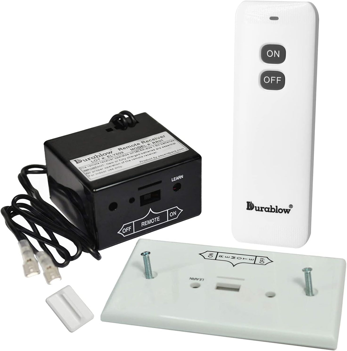 Gas Fireplace Remote Control Kit Pack of 2 Q6881