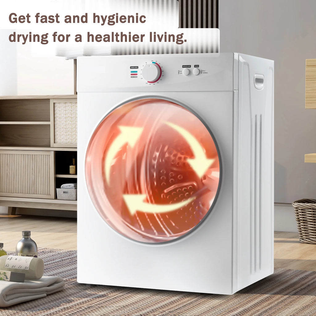 Portable Stainless Steel Clothes Dryer with Wall Mount Kit K431