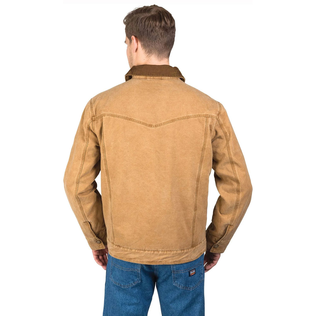 Pecan XXL Duck Cotton Twill Jacket L70626
