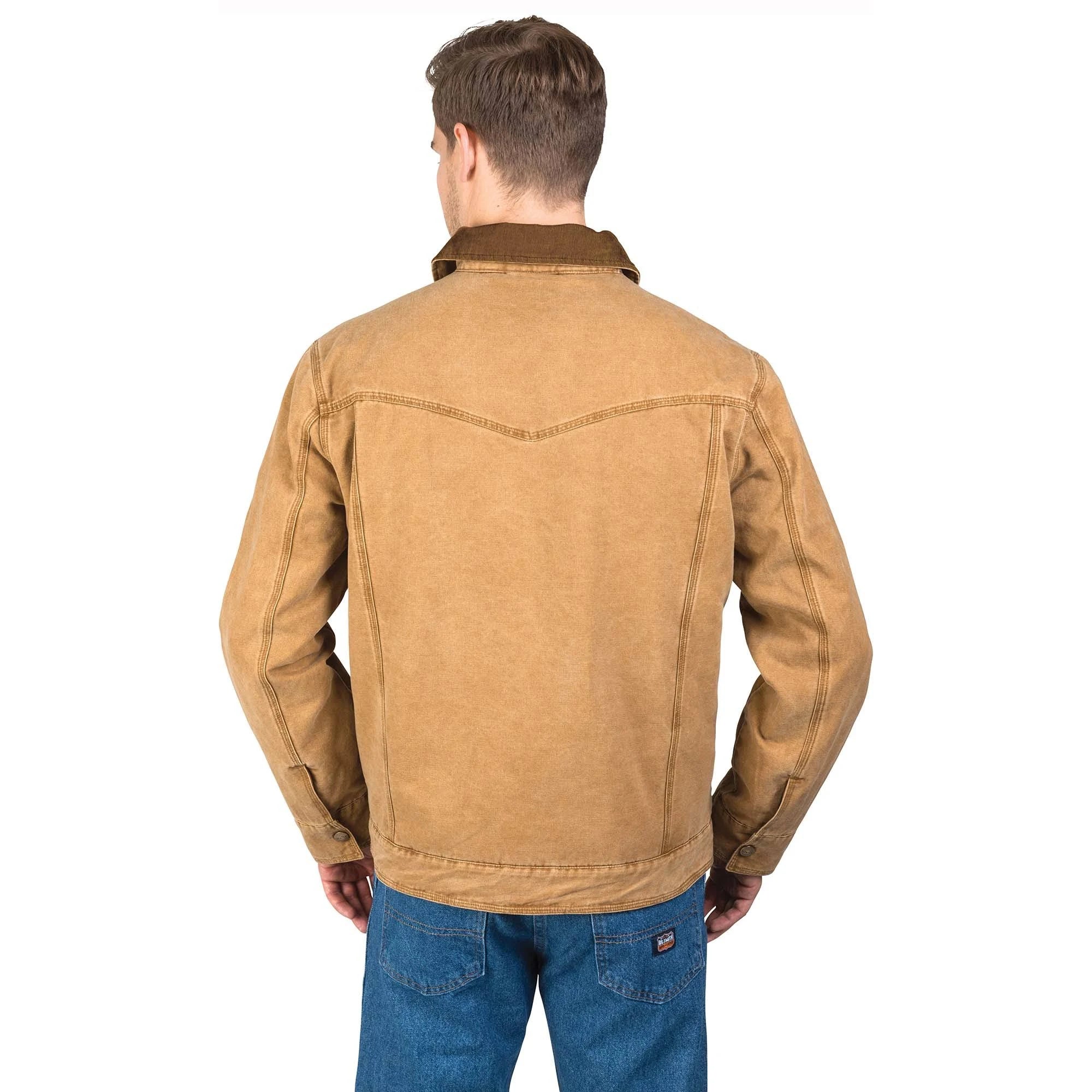 Pecan XXL Duck Cotton Twill Jacket L70626