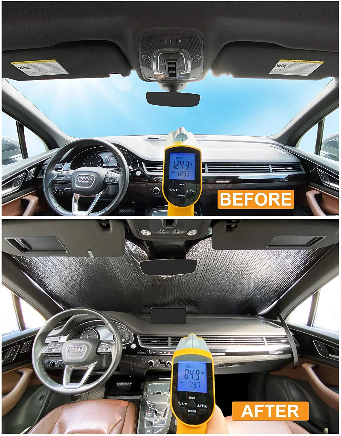 Front Windshield Sunshade for Mercedes-Benz GLC-Class SUV Q4764