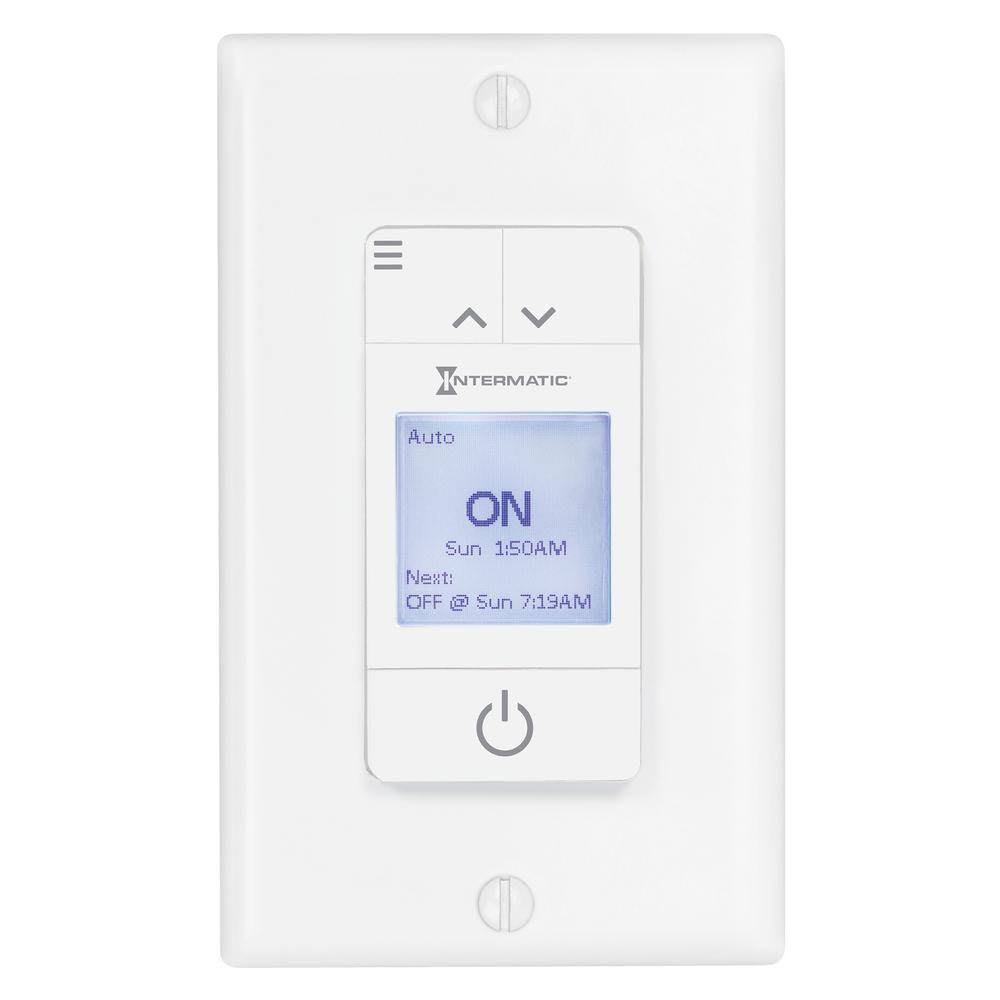 15 Amp 7-Day Indoor Programmable In-Wall Timer R640