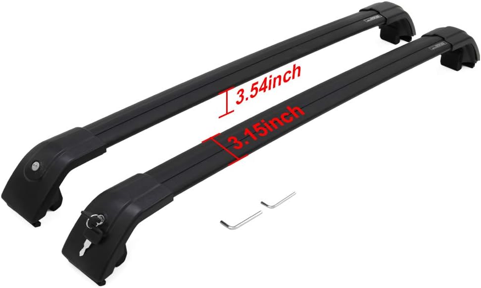 Roof Rail Cross Bars for Infiniti QX30 2017 2018 2019 O422551