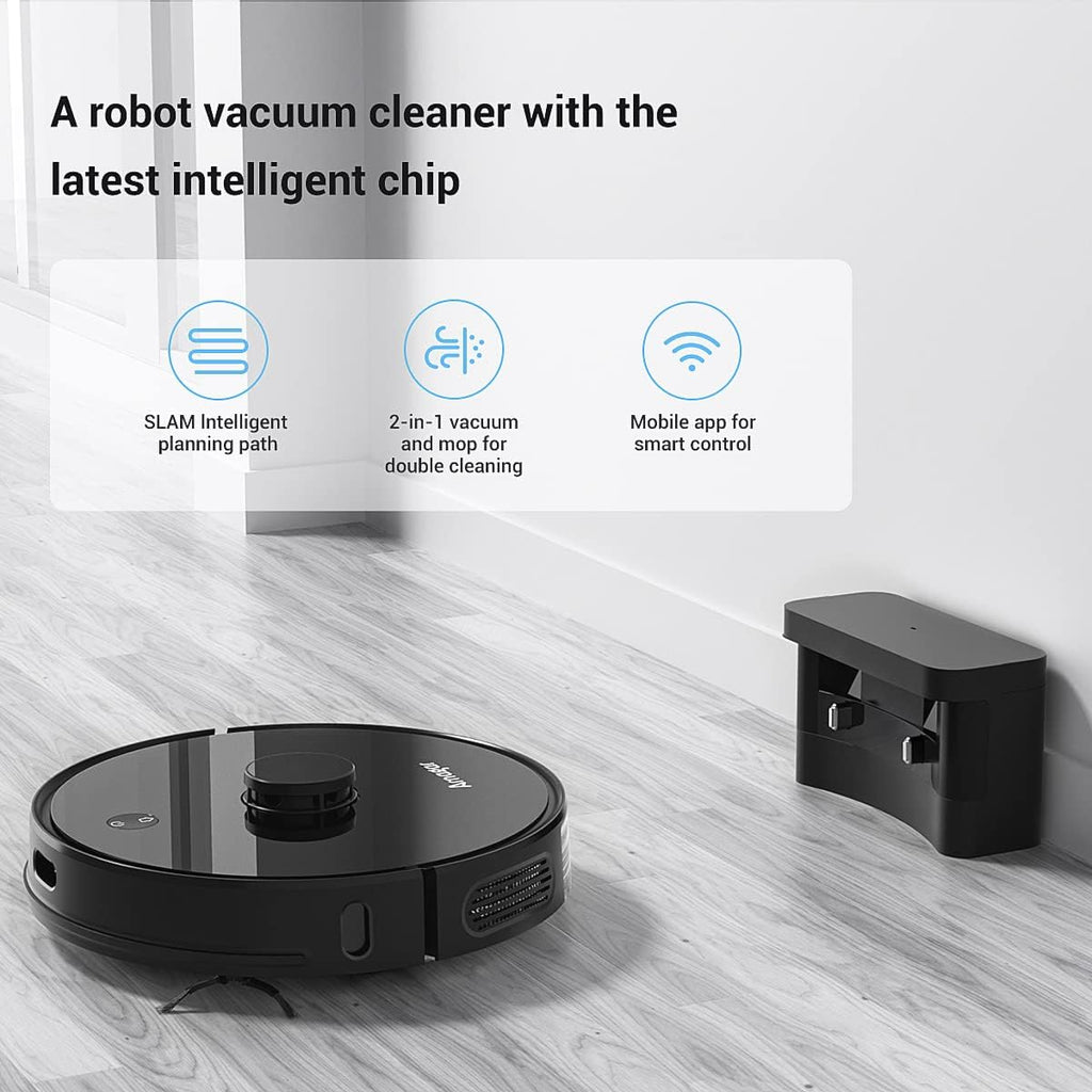 Robot Vacuum and Mop Combo, 3500Pa Suction, 220 Mins Runtime B5360