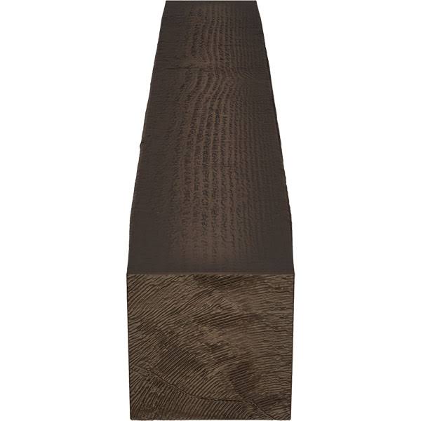 Rough Sawn Faux Wood Fireplace Mantel T814