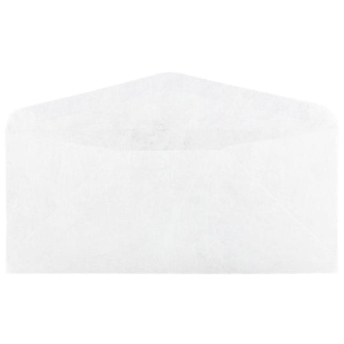 #10 Business Tyvek Envelopes, 4 1/8 x 9 1/2, White, 1000/Carton C1834