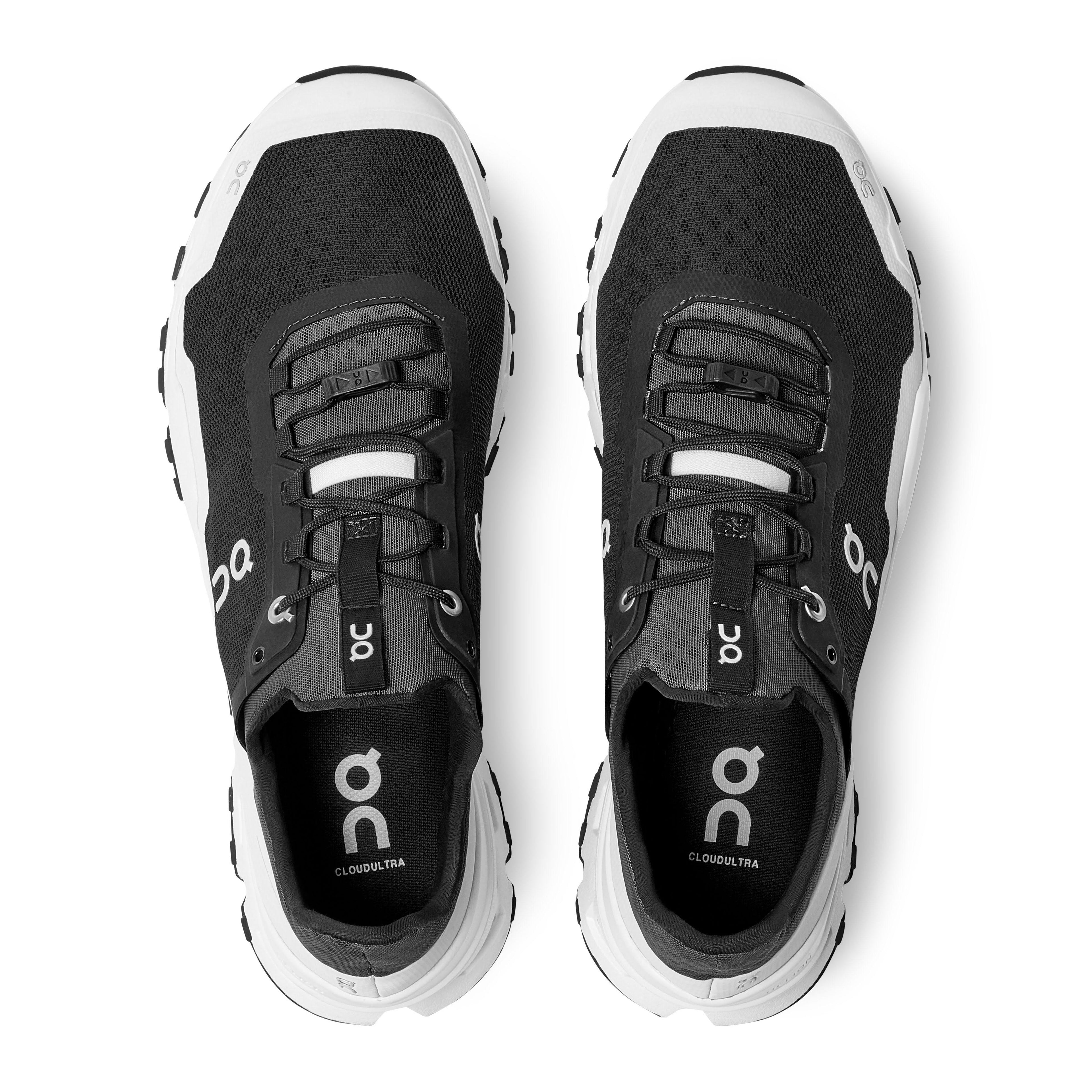 Men's Cloudultra Black White 8.5 K254