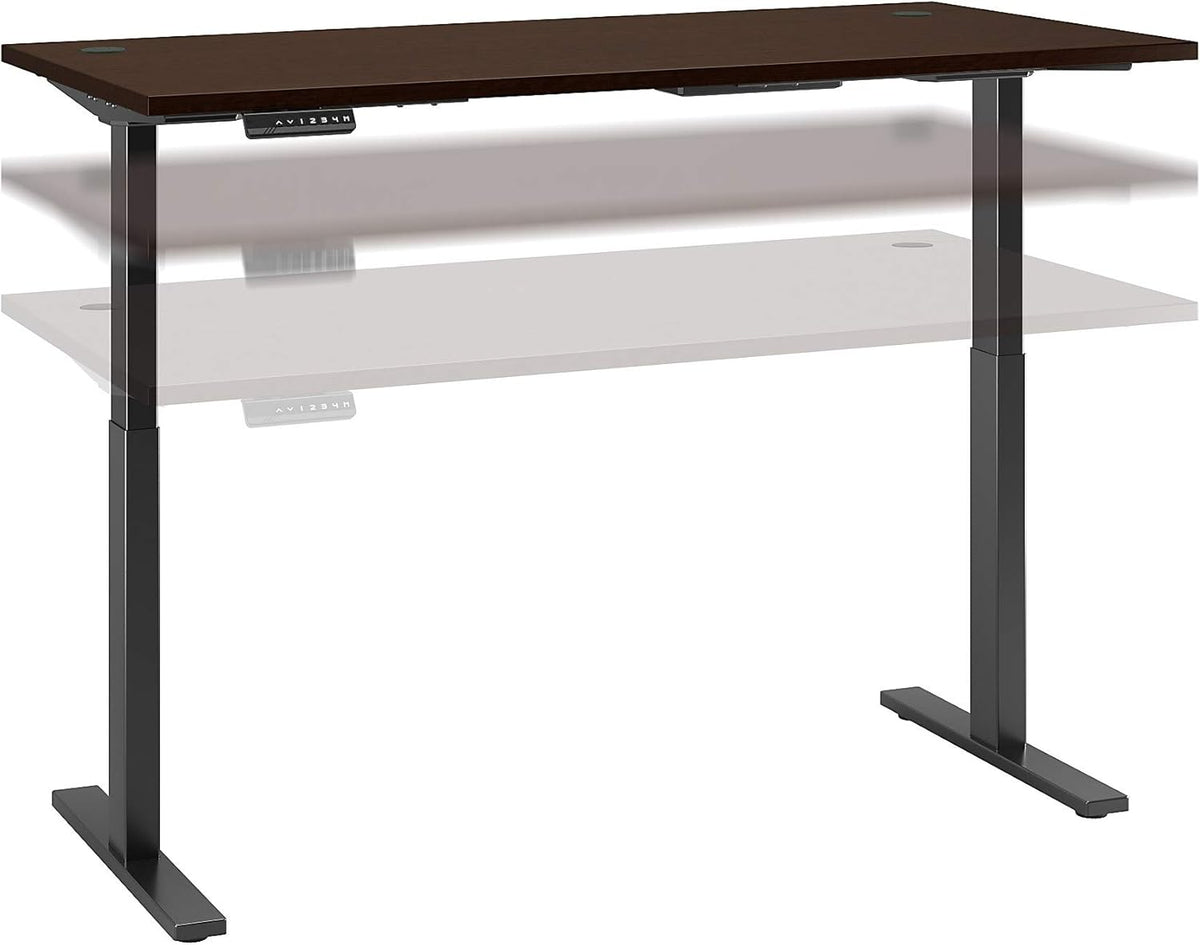 White Height Adjustable Standing Desk O76031
