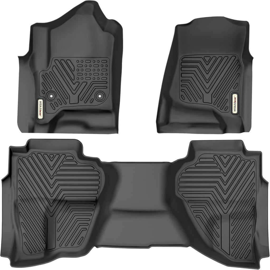 Black TPE Floor Liners 1st & 2nd Row K325