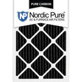 12x18x1 Carbon Pleated Furnace Filters 12 Pack, White S84870