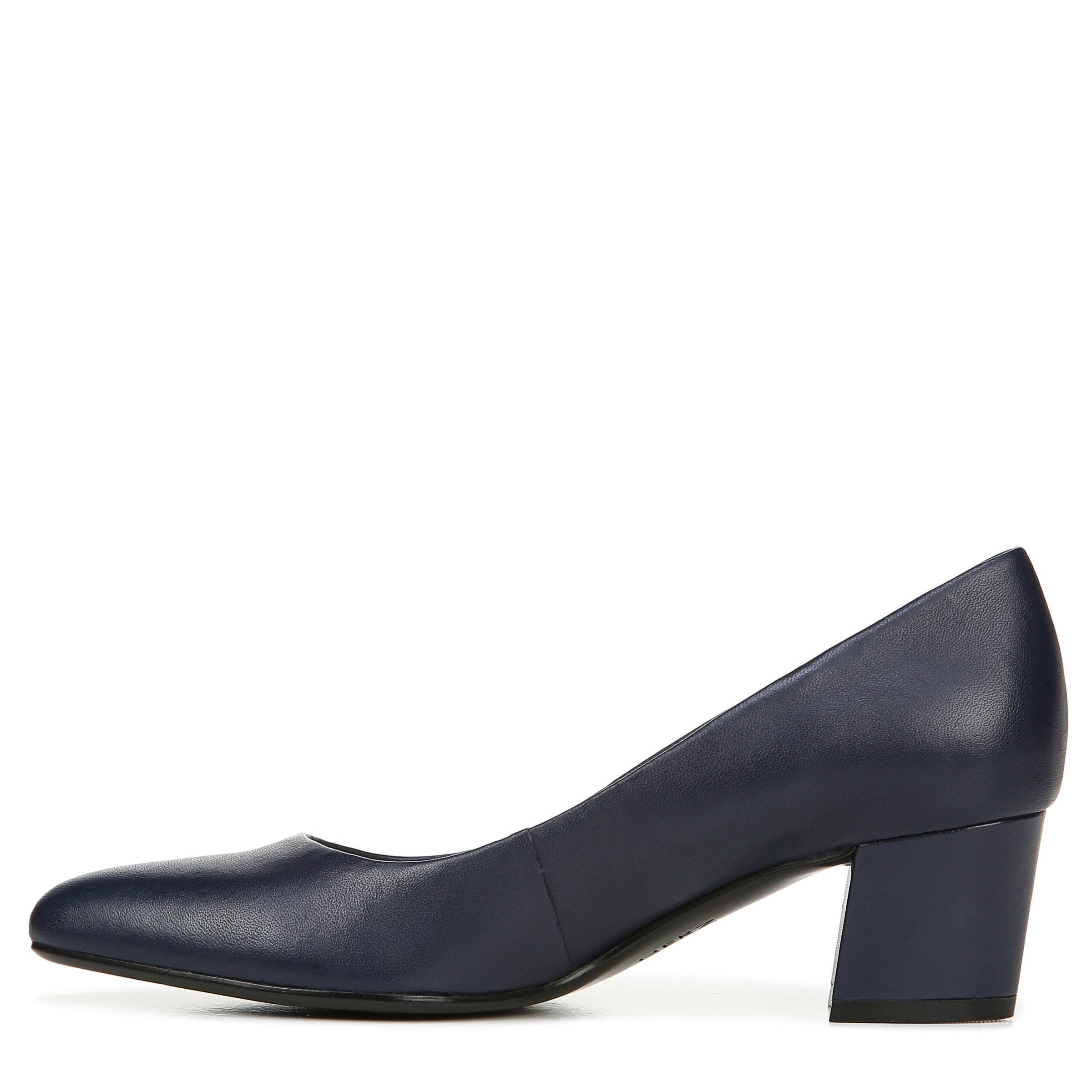 Navy Leather Pumps D52951