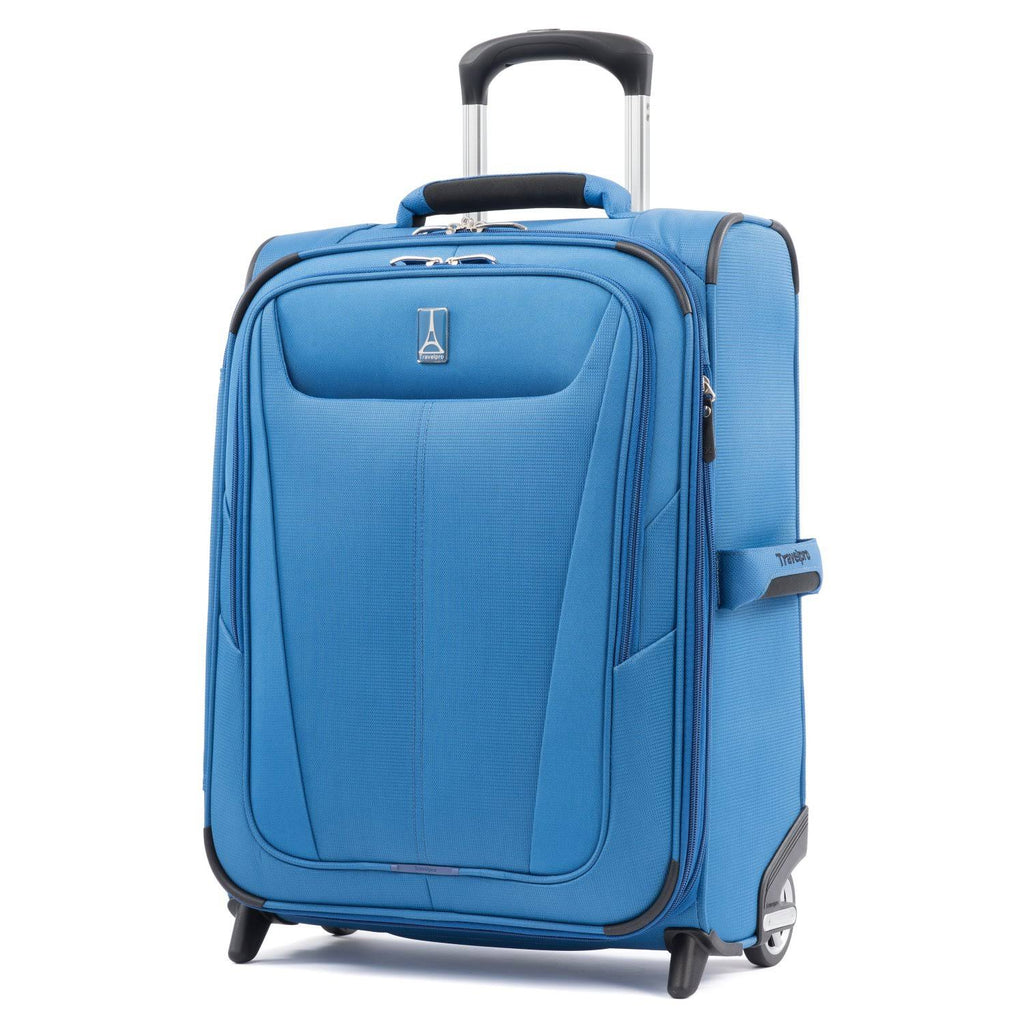 Azure Blue Expandable Carry-On Hardside Spinner D56110