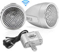 300 Watt Weatherproof Motorcycle Speaker and Amplifier System with Two 2.25 Inch Waterproof Speakers Z610