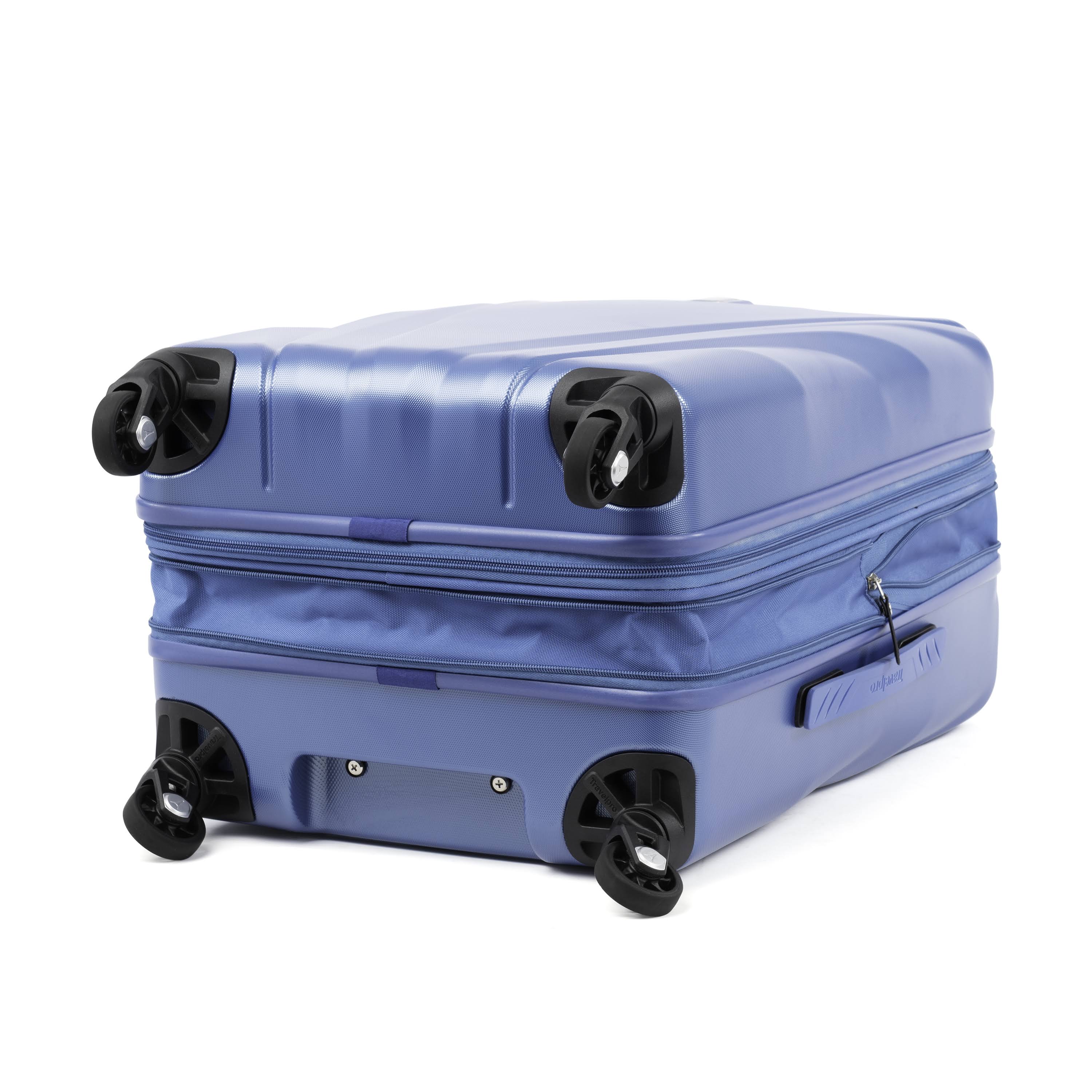 Azure Blue Expandable Carry-On Hardside Spinner D56110
