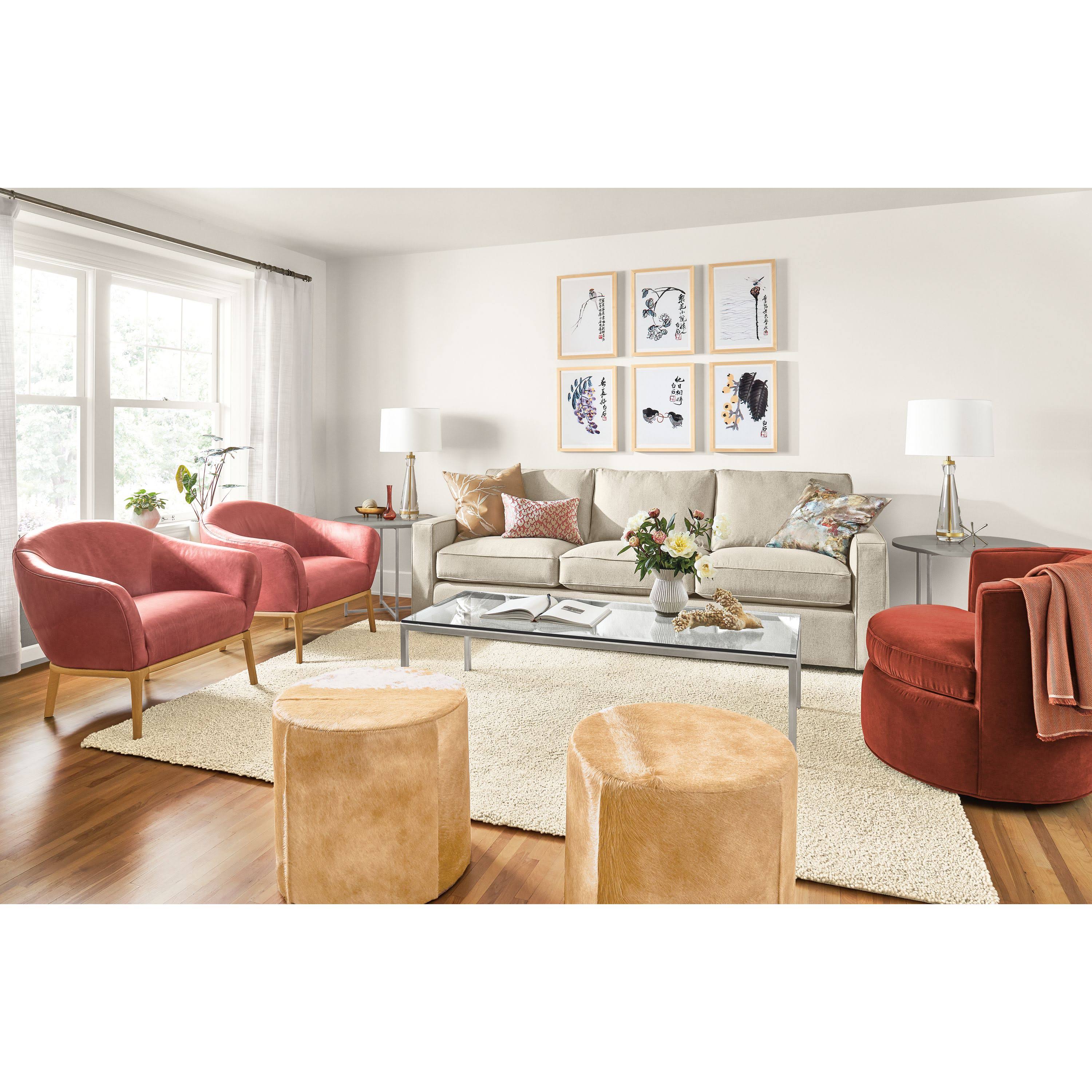 Round End Table 27 Diameter 24H in Stainless Steel T5669