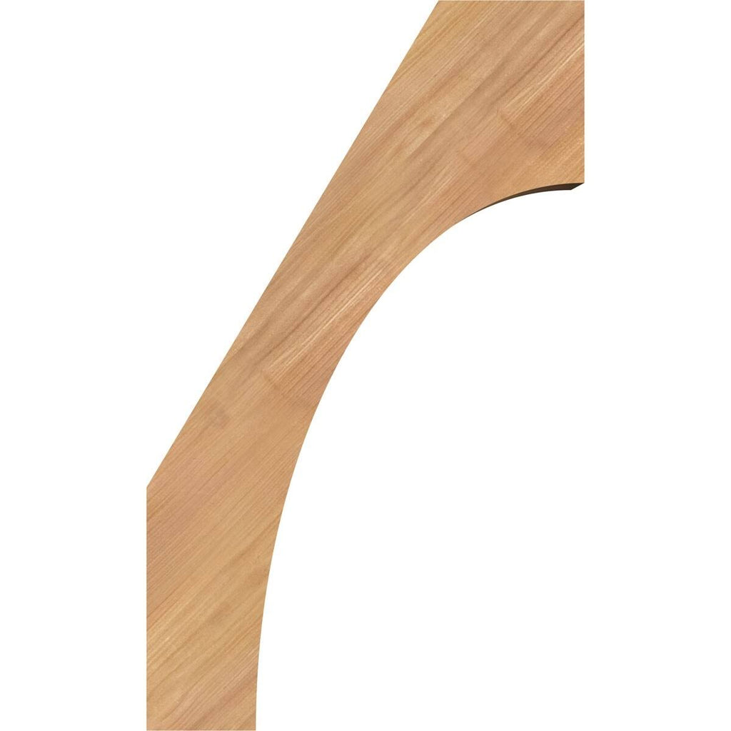 3 1/2x22W x 20x22D x 24x22H Westlake Smooth Brace, Western Red Cedar A690