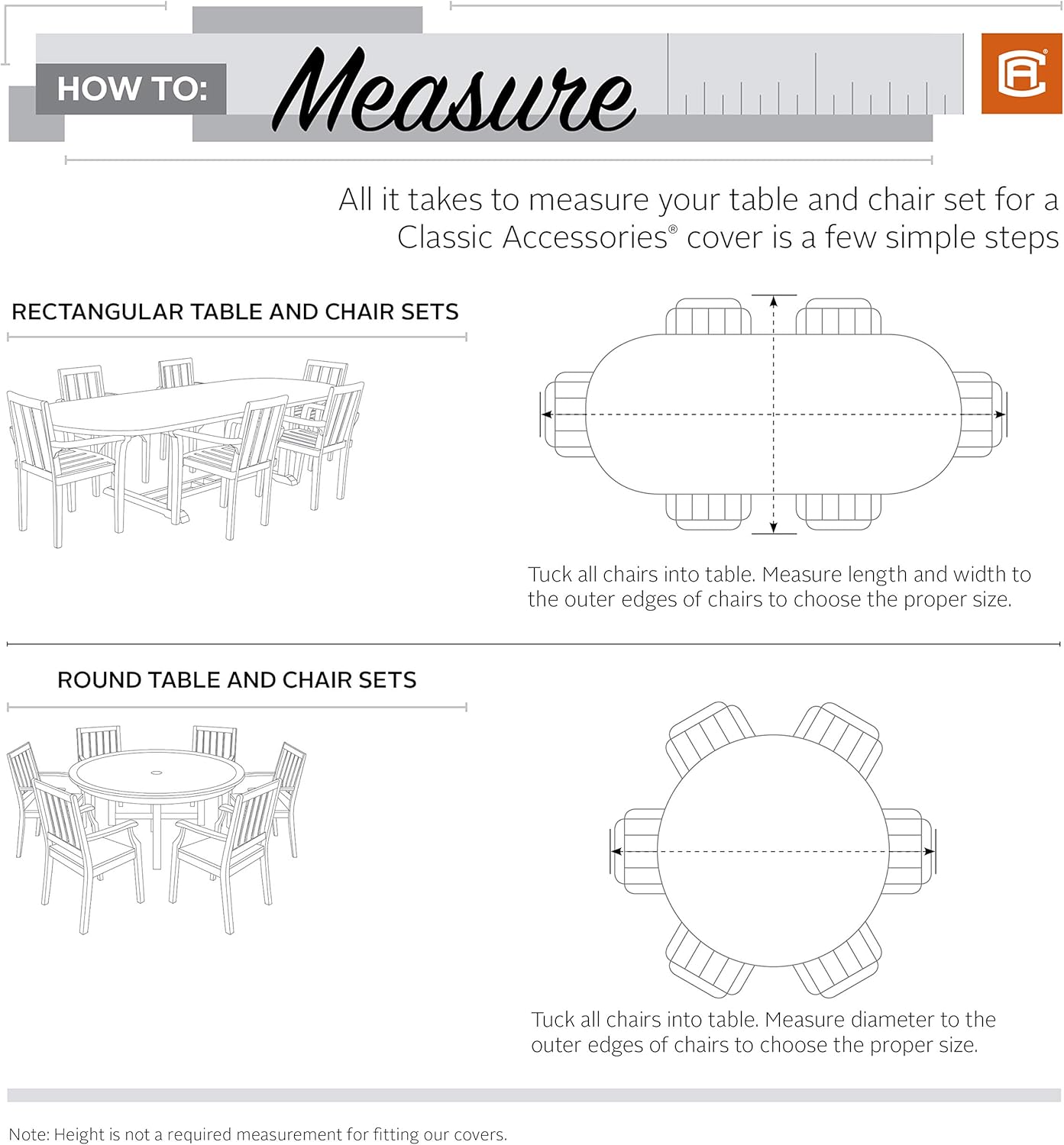 Veranda Water-Resistant 72 Inch Rectangular Oval Patio Table Cover Pack of 2 F579737
