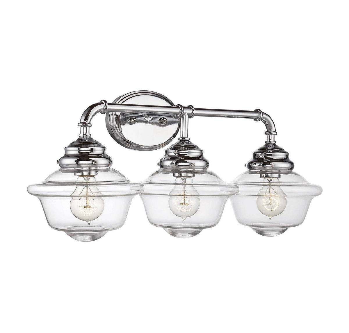 Chrome 3 Light Bath Bar G51955