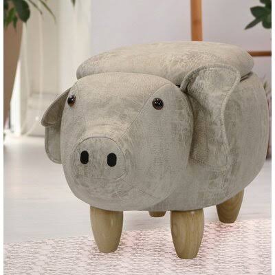 Pig Storage Ottoman V97110