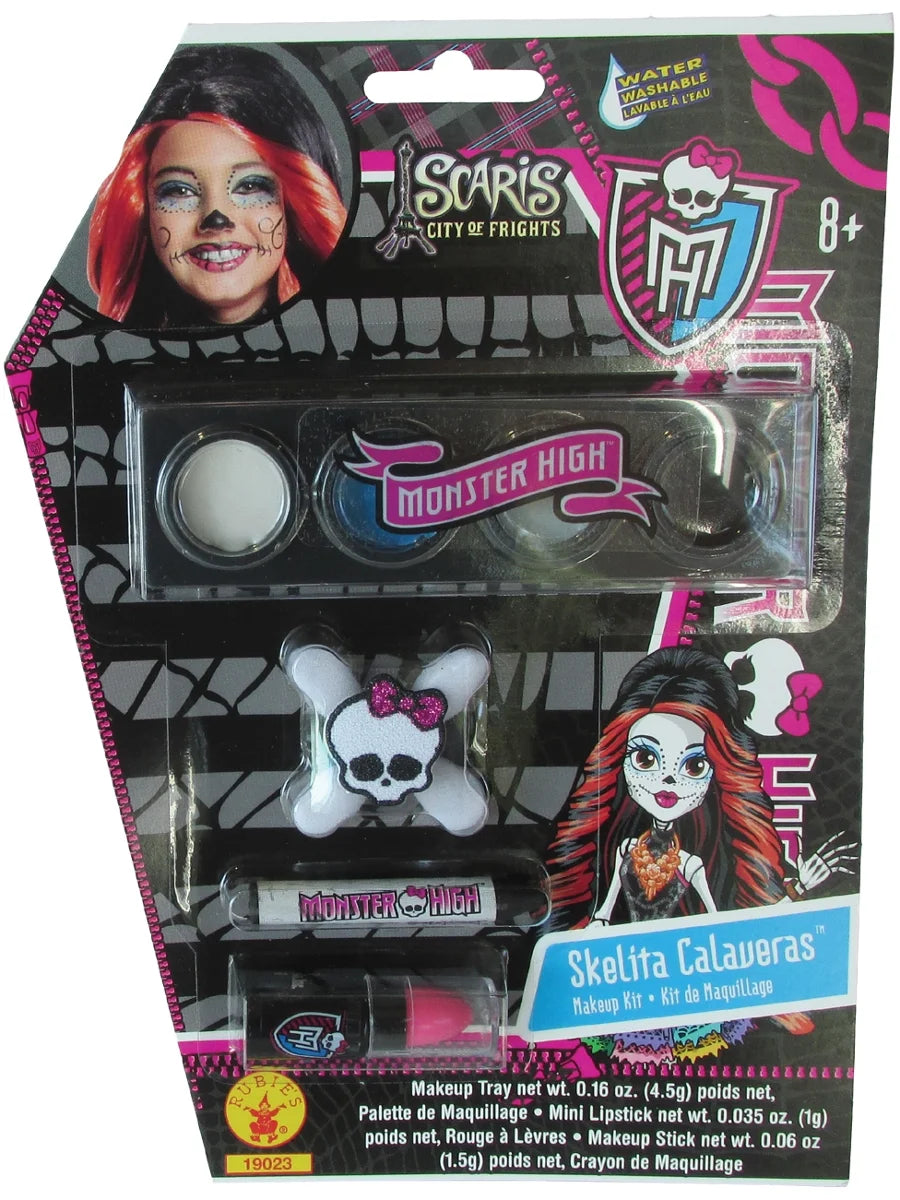 Deluxe Monster High Skelita Calaveras Costume Accessory Makeup Kit A81661