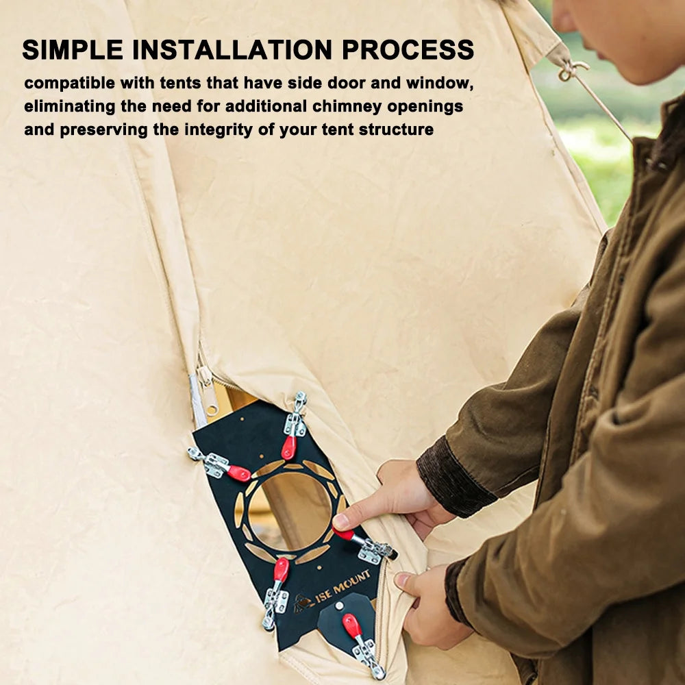 90mm Diameter Anti-Scald Stove Tent Plate Clip Z537