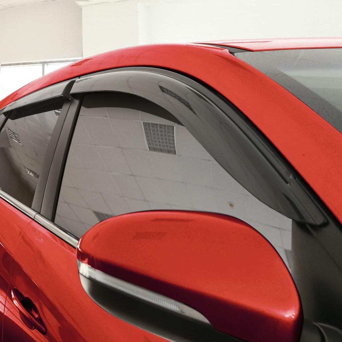 4 Pieces Glass Rain Guards for Hyundai Tucson M688