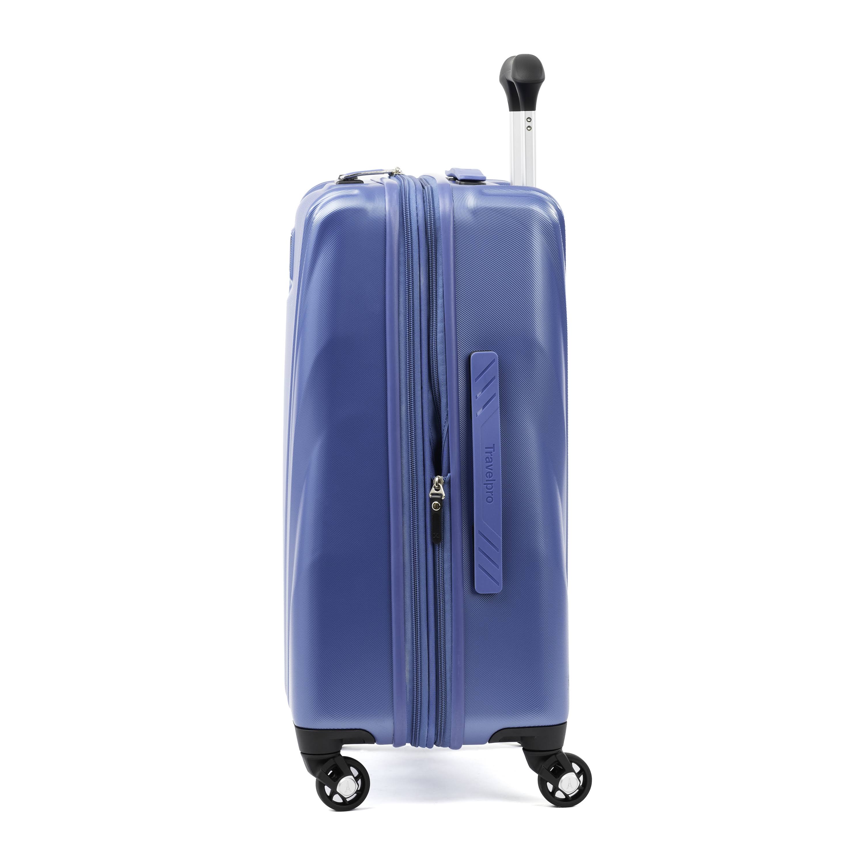 Azure Blue Expandable Carry-On Hardside Spinner D56110