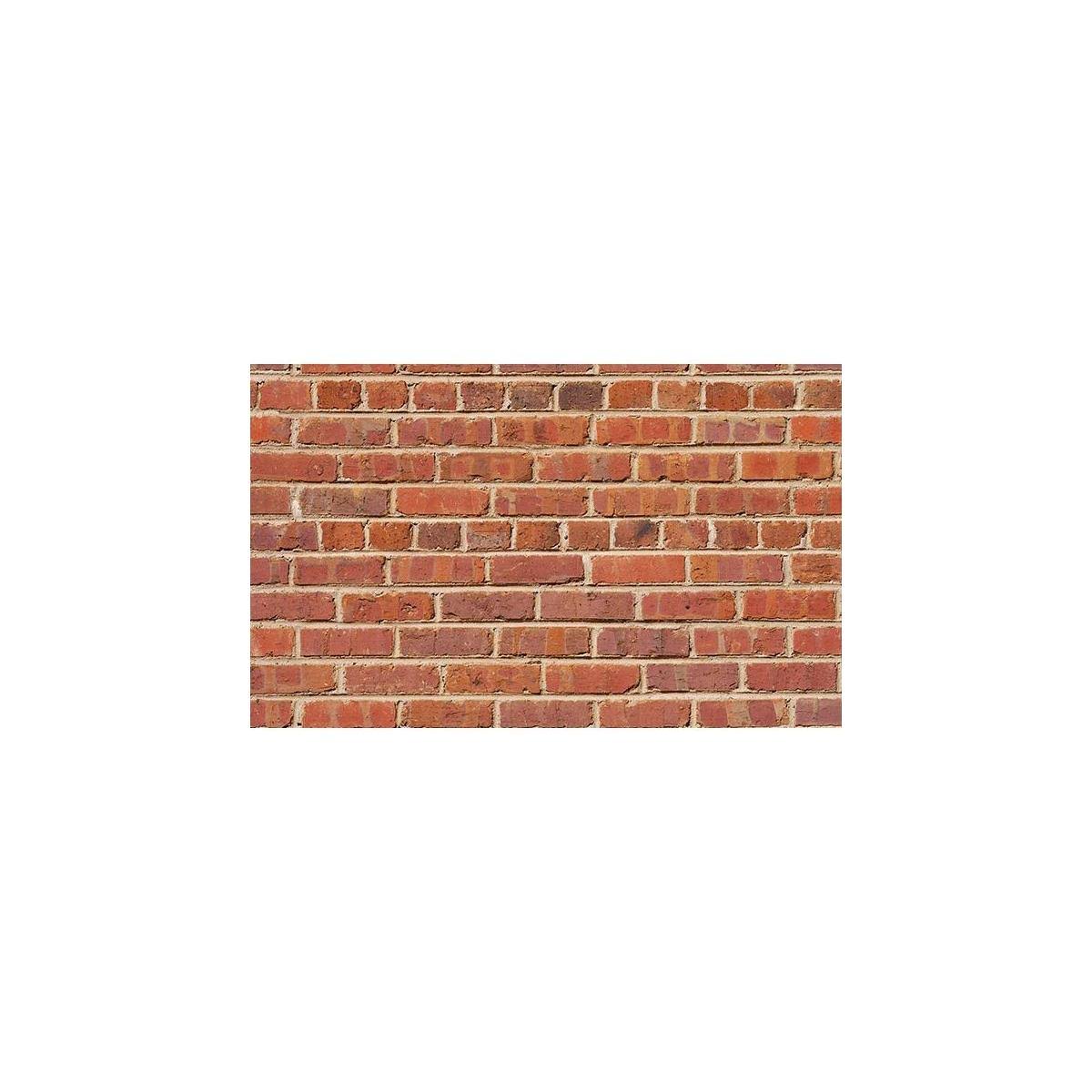 Red Brick Printed Background Paper C2528