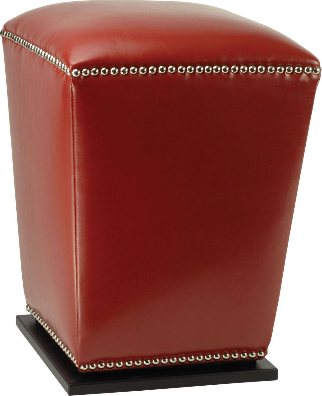 Red Ottoman Set of 2 L97913