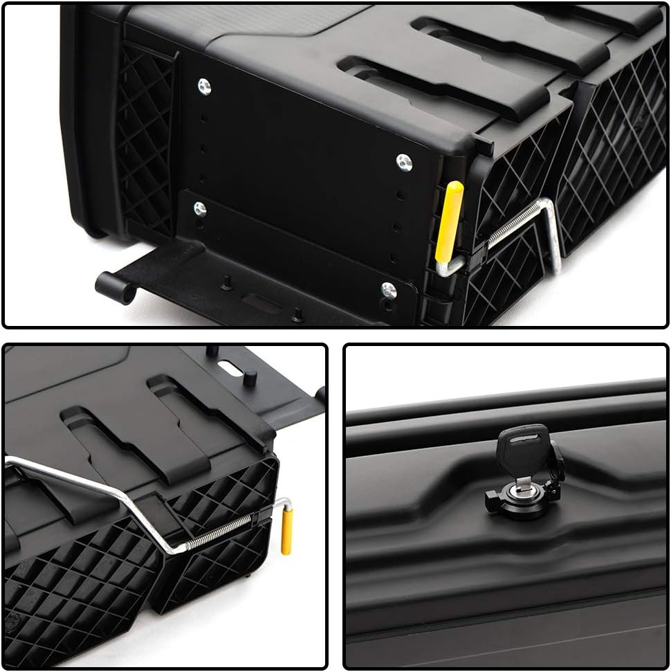 Lockable Truck Bed Storage Box Toolbox Swing Case E7182