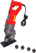 Electric Hydraulic Hole Puncher for Mild Structure Steel, 5 Sets Punch/Die Dia 6.5mm - 20.5mm D282717