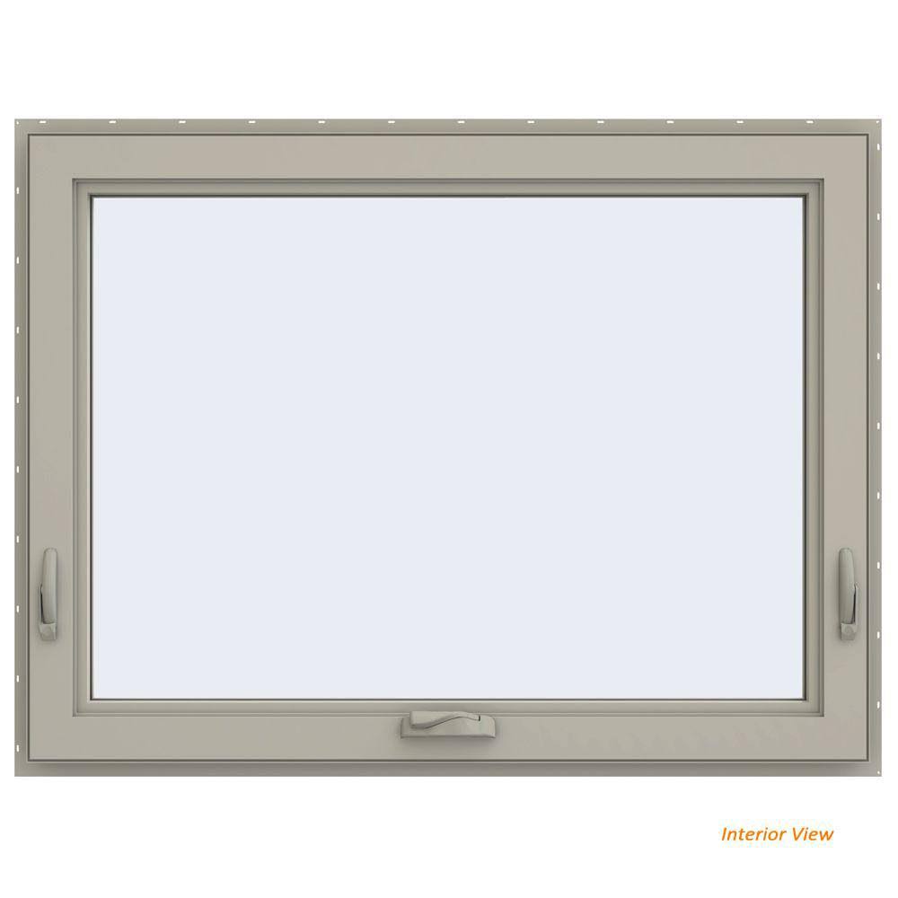 Awning Window with Fiberglass Mesh Screen K8856