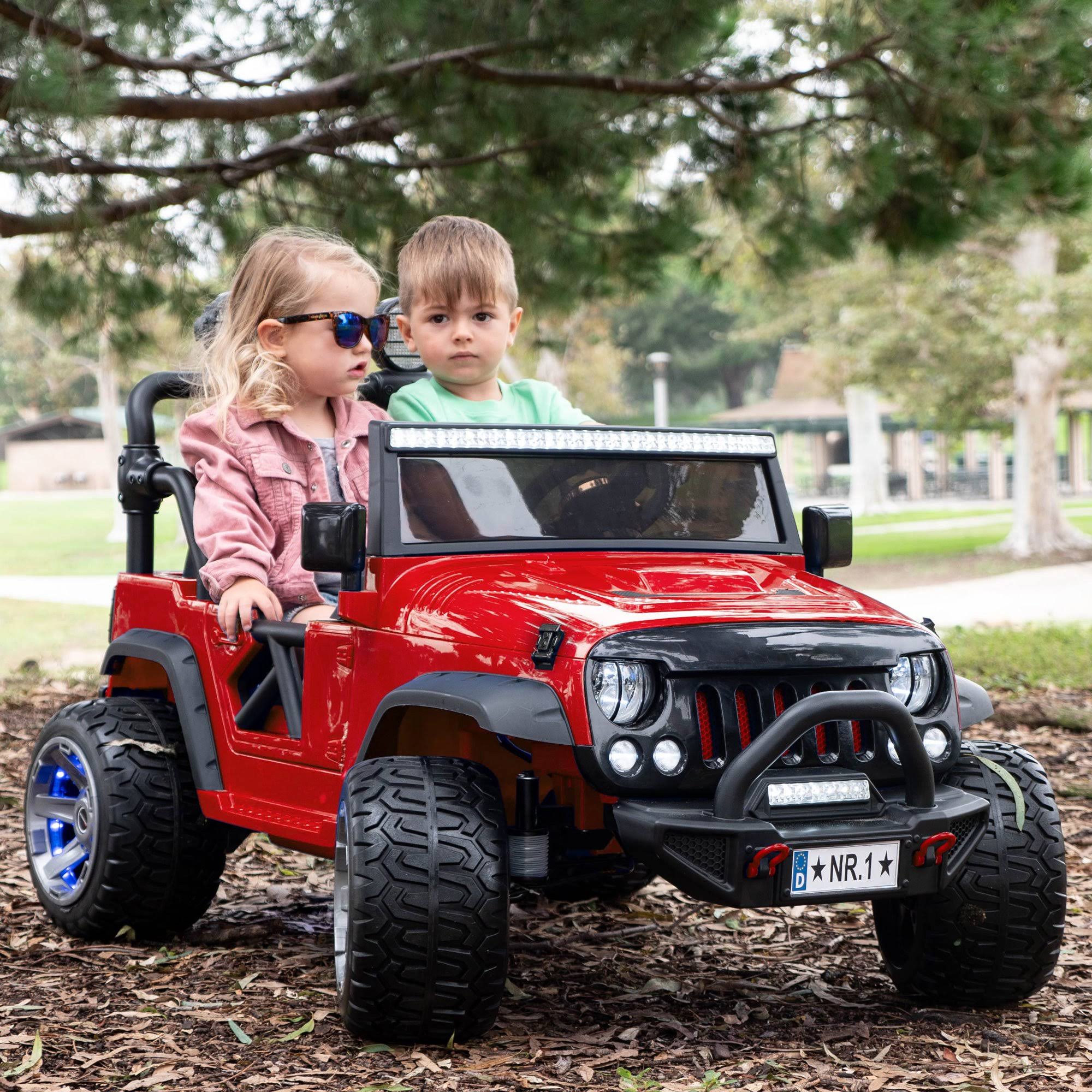 Red 12V Ride on Kids Car Truck with Remote P122976