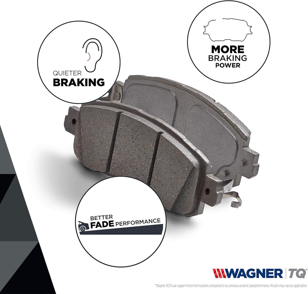 Semi-Metallic Disc Brake Pad Set Pack of 2 M50100