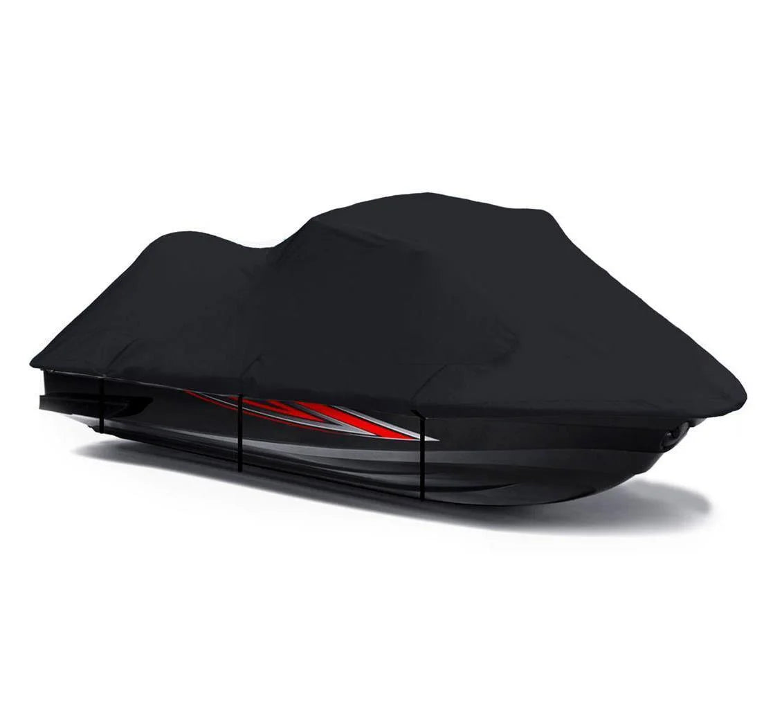 Black 600D Jet Ski Cover 2 Seater O76474