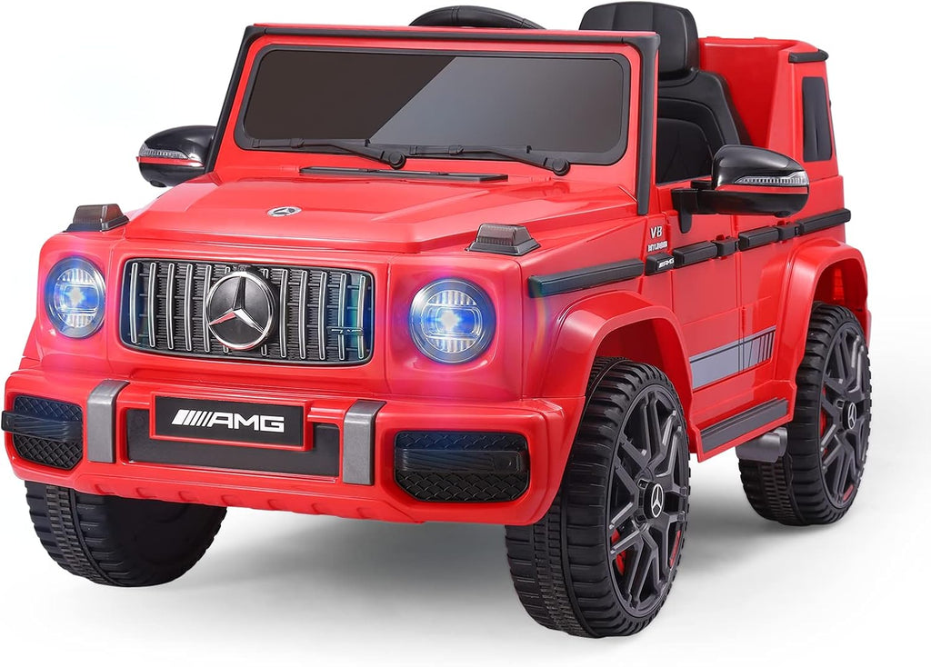 Red Licensed Mercedes-Benz G63 AMG Kids Ride On Car Electric Car with Remote Control G3191