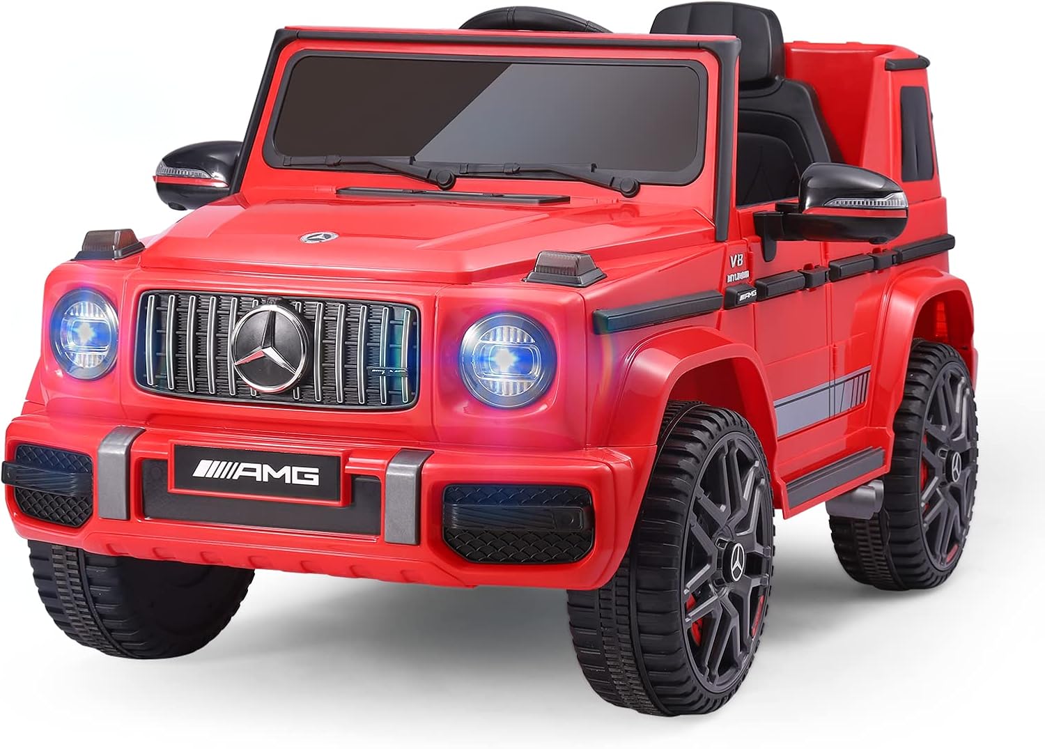 Red Licensed Mercedes-Benz G63 AMG Kids Ride On Car Electric Car with Remote Control G3191