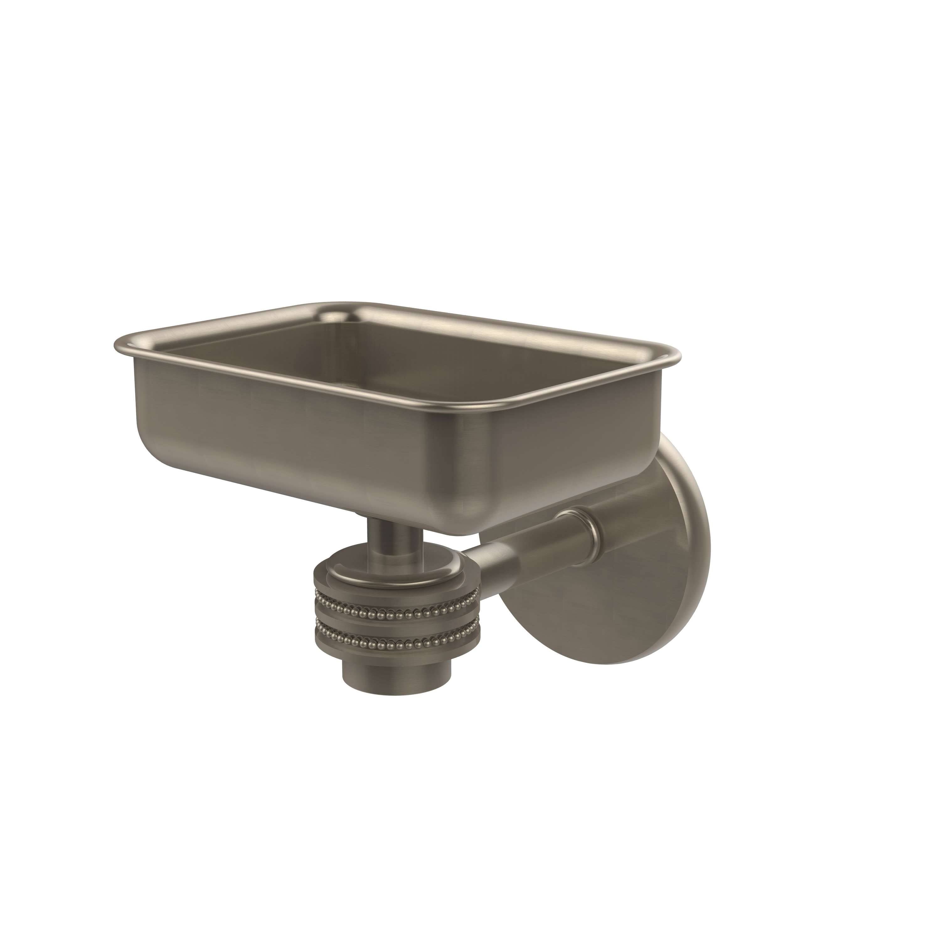 Antique Pewter Wall Mounted Soap Dish H541073