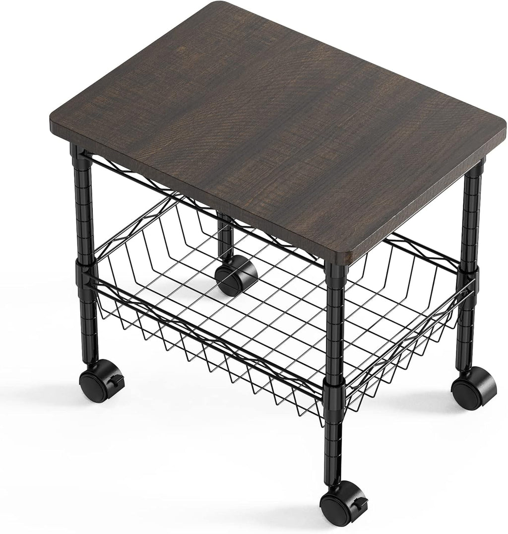 Printer Stand with Storage, Metal, Pack of 2 J5980