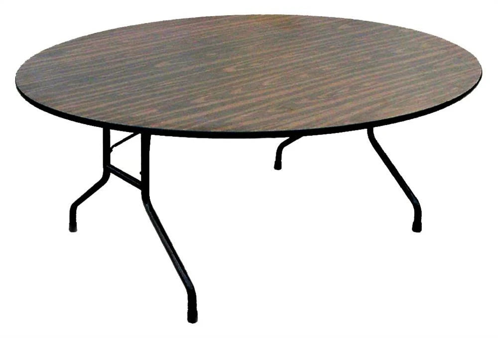 Walnut Round Folding Table 48 in. O8700