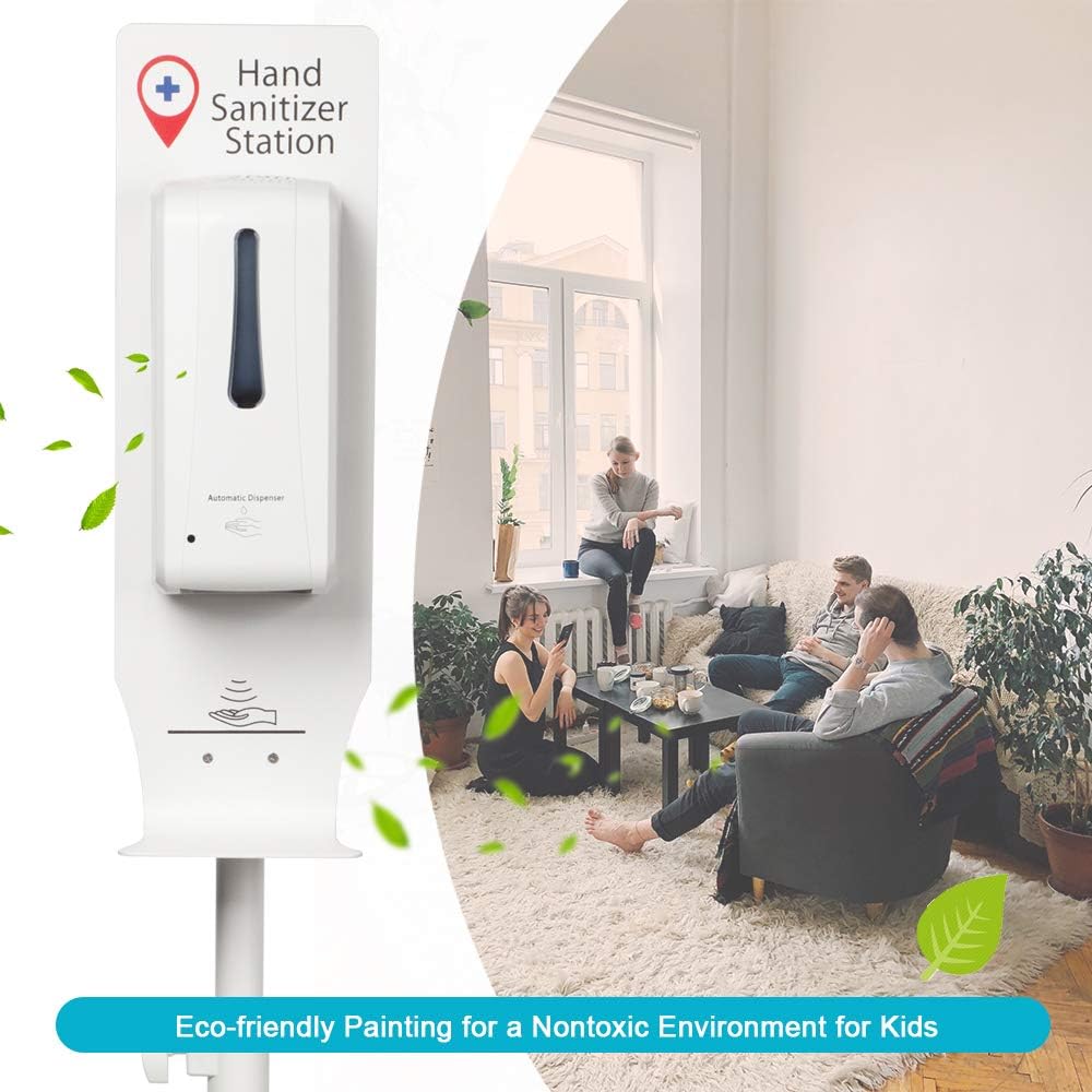 Pack of 2 Automatic Sanitizer Dispenser with Metal Stand W170274