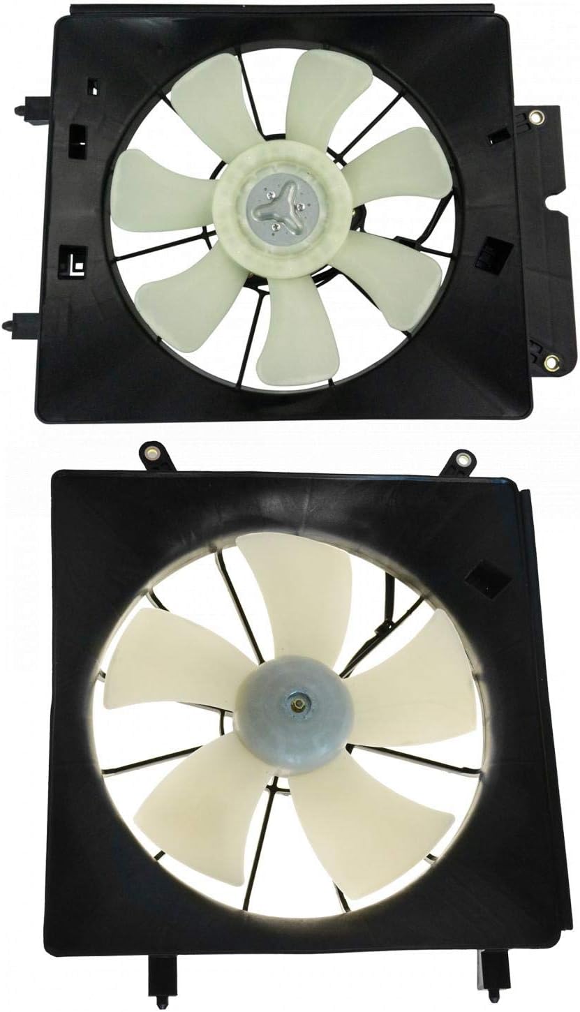 Cooling Fan Assembly Pair for Honda CR-V and Honda Element Z360166