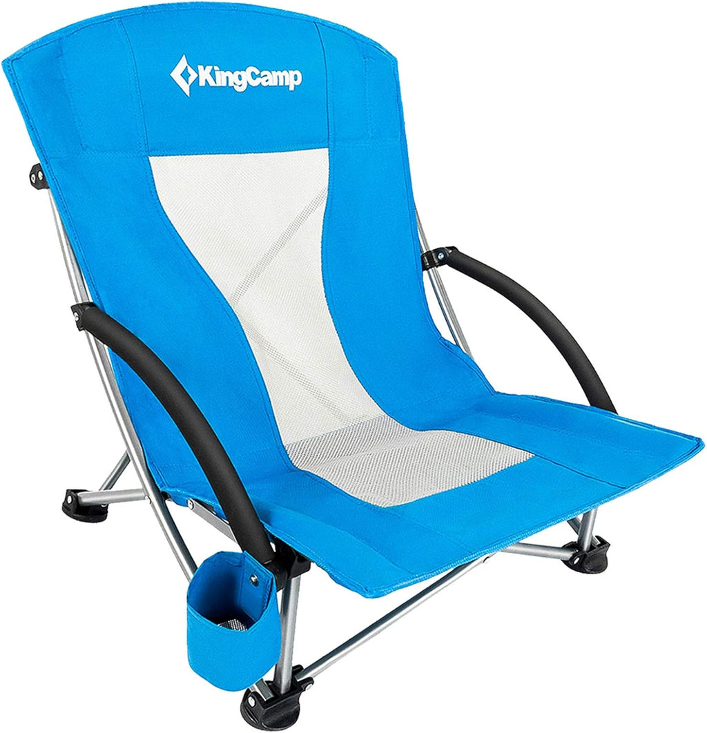 Low Seat Beach Camping Folding Chair with Cup Holder K93811