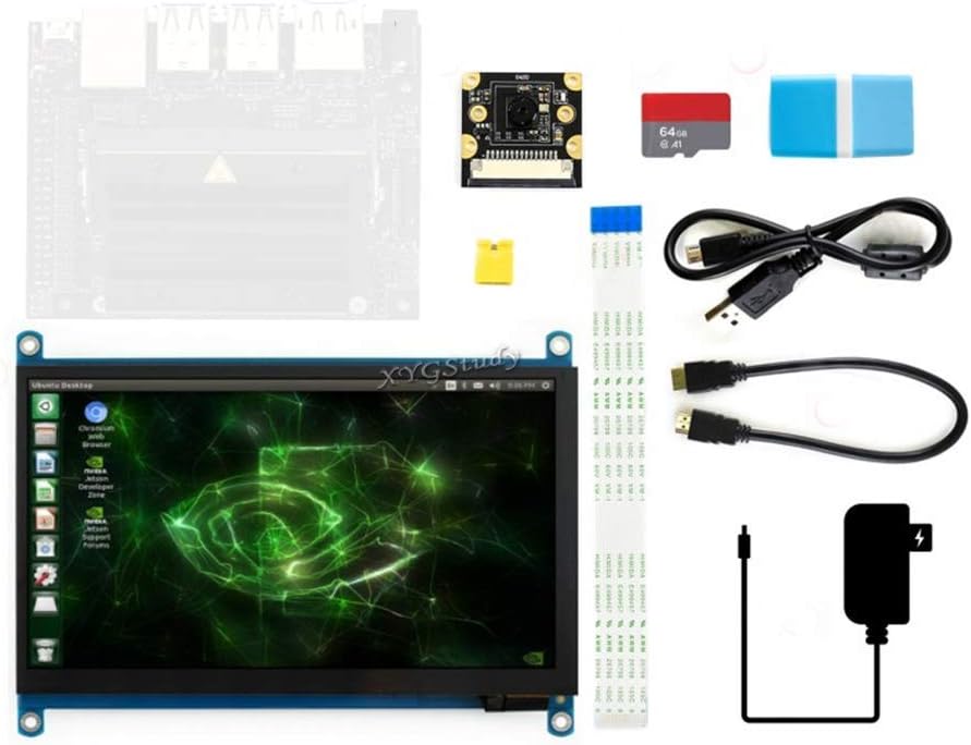 7 inch IPS Touch HDMI Screen LCD Display Micro Card 64GB Camera Module Developer Kit O691419