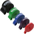 Resistance Bands 5 Level Set, Thick Latex Long Loop N737736